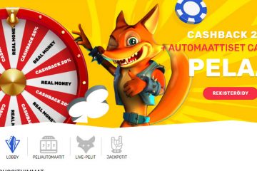 CrazyFox Casino 20% Cashback & Automaattiset Cashouts