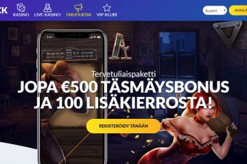 Playluck Casino 100 Ilmaiskierrosta & 500 EUR Bonus