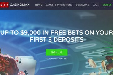 Casinomax 30$ ilman talletusta bonus
