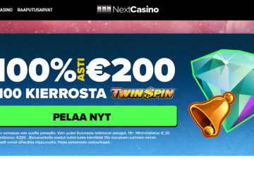 NextCasino 100 ilmaiskierrosta & 200 EUR Kampanjat