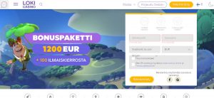 Lokicasino Bonuskoodi ilman talletusta ilmaiskierrosta