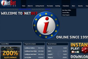 Inetbet Spiele 1000 EUR Ilmainen bonus & lisää tarjouksia