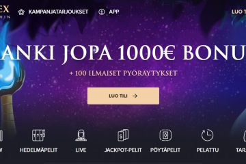 CasinoRex 100 Ilmaiskierrosta & 1000 EUR Tervetulobonus