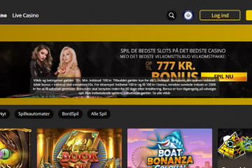 Dansk777 Casino 100% op til 777 KR Tervetuliaisbonukset